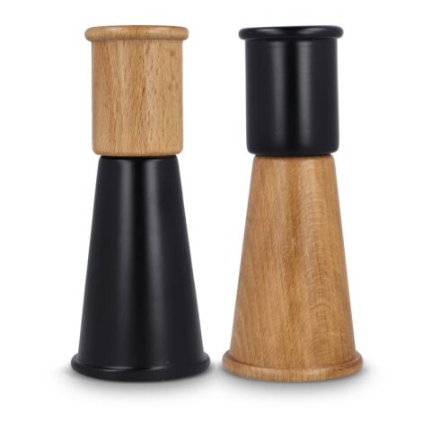 Juego de molinillos de sal y pimienta Sagaform Gurken, pequeño, 15 cm Negro | sin montaje de publicidad | no disponible | no disponible