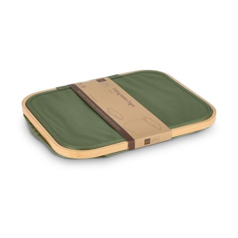 Cesta plegable InSideOut con tapa Sogne 40,5 x 33 x 42cm Verde oliva
