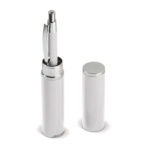 Bolígrafo en tubo de metal Arco iris | Tampografía 1 color | En el cuerpo alineado con el clip | 7 mm x 30 mm | no disponible