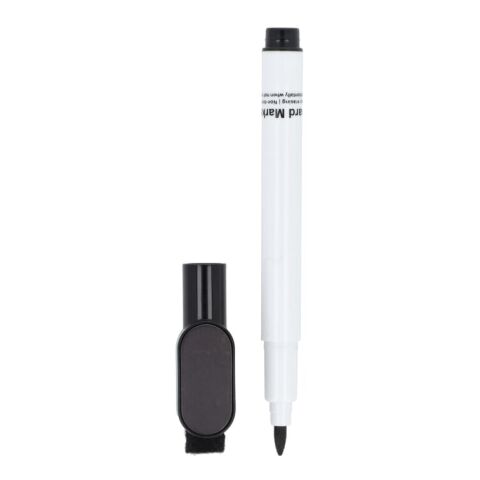 Rotulador para pizarra blanca con imán y limpiador Negro | sin montaje de publicidad | no disponible | no disponible