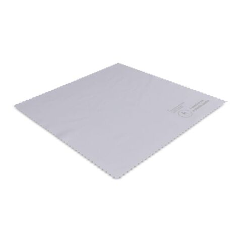 Paño de limpieza de microfibra R-PET 15 x 15cm Blanco | sin montaje de publicidad | no disponible | no disponible | no disponible