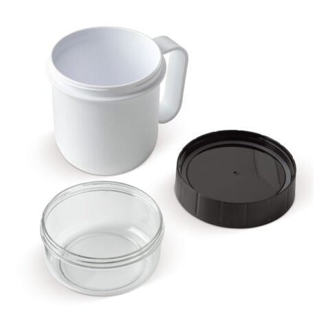Taza para el almuerzo 520+230ml Arco iris | Tampografía 1 color | cara 1 | 30 mm x 40 mm | no disponible