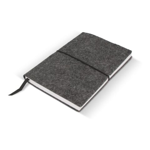 Fieltro de cuaderno A5 gris oscuro | sin montaje de publicidad | no disponible | no disponible | no disponible