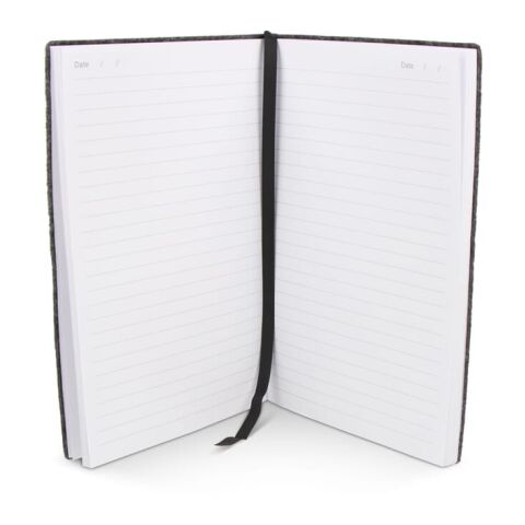 Fieltro de cuaderno A5 gris oscuro | sin montaje de publicidad | no disponible | no disponible | no disponible