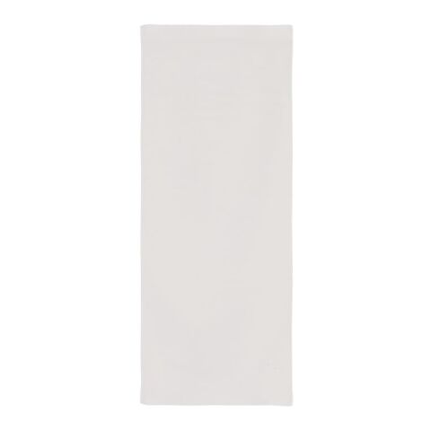 Toalla de secado rápido R-PET 30x80cm sublimación Blanco-Gris | sin montaje de publicidad | no disponible | no disponible