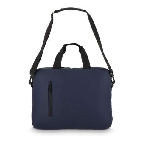 Bolso mensajero para portátil PU SoMa 28 x 38 x 5 cm Azúl oscuro | sin montaje de publicidad | no disponible | no disponible