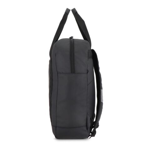 Mochila de R-PET 600D con revestimiento de PU, 27,5 x 12 x 37,5 cm, 12 litros Negro | sin montaje de publicidad | no disponible | no disponible