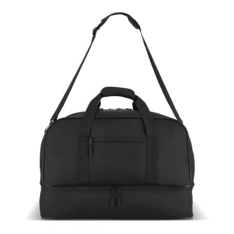 Bolsa deportiva y de viaje R-PET 600D 55,5 x 25 x 36 cm 50 L Negro intenso | sin montaje de publicidad | no disponible | no disponible