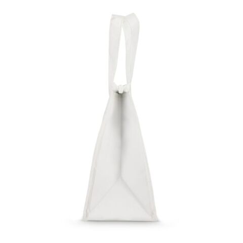 R-PET Bolsa nevera no tejida 23x 15 x 27,5 cm 75 g/m². Blanco