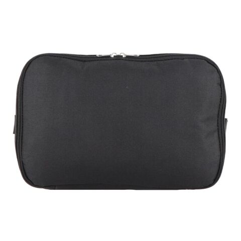 R-PET 600D Bolsa nevera doble compartimento 30 x 20 x 25cm 12L Negro intenso | sin montaje de publicidad | no disponible | no disponible