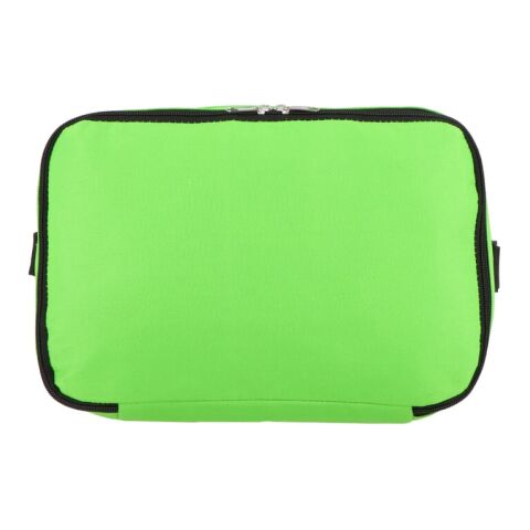 R-PET 600D Bolsa nevera doble compartimento 30 x 20 x 25cm 12L Luz Verde