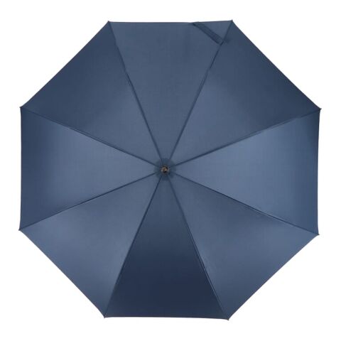 Emerantia 190T Pongee 23" Stick umbrella Auto open Azúl oscuro | sin montaje de publicidad | no disponible | no disponible