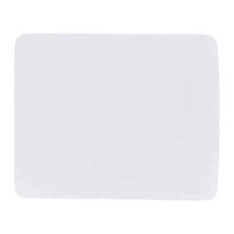 Alfombrilla de microfibra con silicona, 18 × 22 cm, para sublimación. Blanco | sin montaje de publicidad | no disponible | no disponible