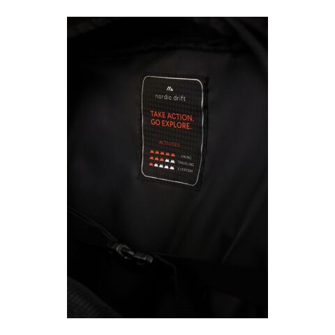 Mochila de viaje Nordic Drift RCS de 25L negro-naranja | sin montaje de publicidad | no disponible | no disponible | no disponible