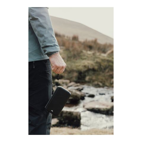 Powerbank solar 10.000 mAh Nordic Drift Titan con 3 paneles negro | sin montaje de publicidad | no disponible | no disponible