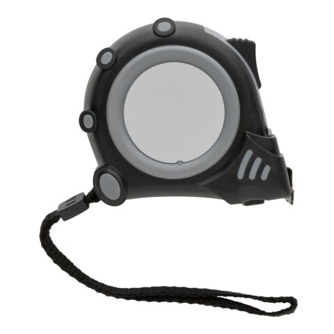 Flexómetro RCS de plástico reciclado Grip 5M/19mm gris-negro | sin montaje de publicidad | no disponible | no disponible