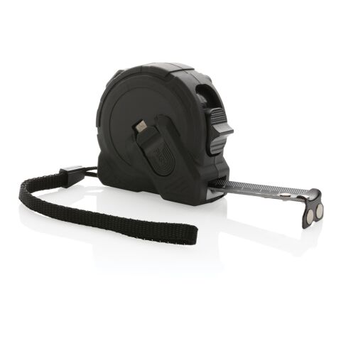 Flexómetro Gear X 5M retráctil lenta/rápida negro | sin montaje de publicidad | no disponible | no disponible