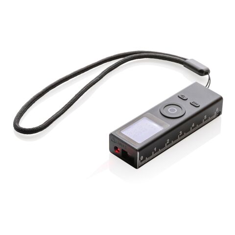 Medidor láser de 30 metros de aluminio reciclado Gear X RCS negro | sin montaje de publicidad | no disponible | no disponible