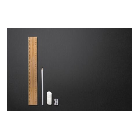 Regla extra gruesa de bambú de doble cara de 30 cm Timberson marron | sin montaje de publicidad | no disponible | no disponible