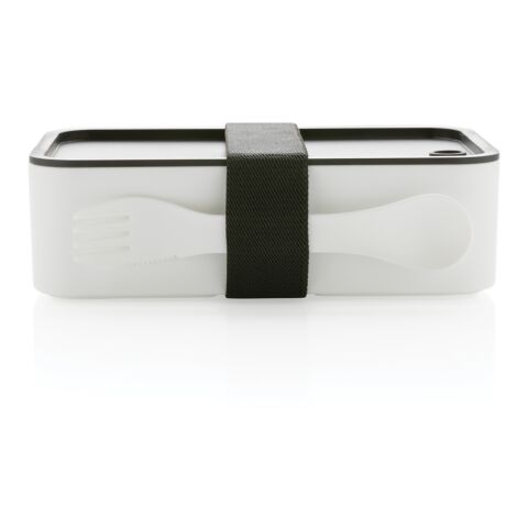 Fiambrera GRS RPP con tenedor blanco | sin montaje de publicidad | no disponible | no disponible