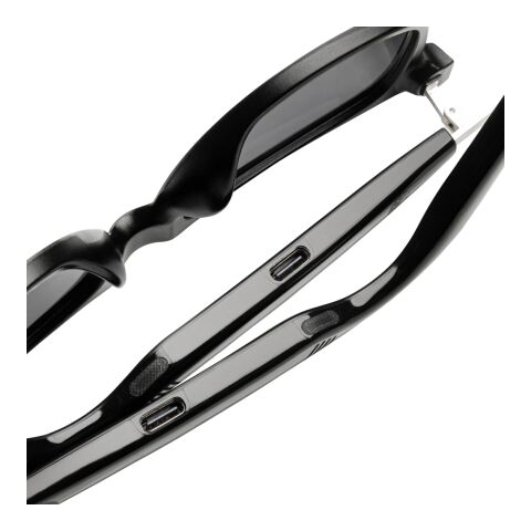 Gafas de audio Miro con IA y función de traducción negro