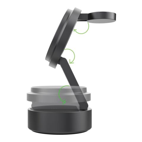 Cargador inalámbrico ultrarrápido 3 en 1 Quantum RCS 25W gris