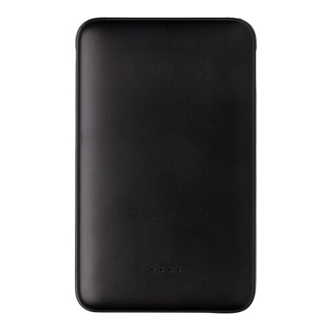 Powerbank 5.000 mAh de bolsillo con cables integrados negro | sin montaje de publicidad | no disponible | no disponible