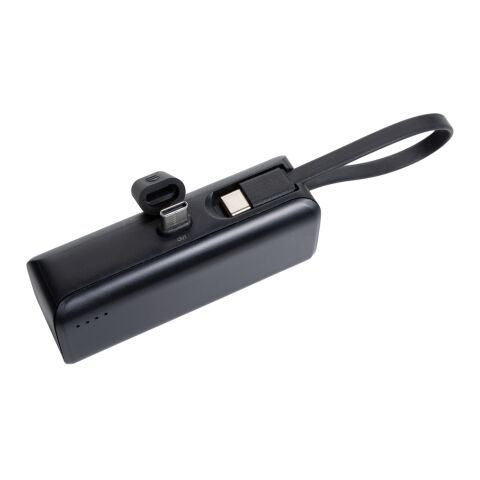 Powerbank Powerlink RCS plástico 3000 mah con conector USB C negro | sin montaje de publicidad | no disponible | no disponible