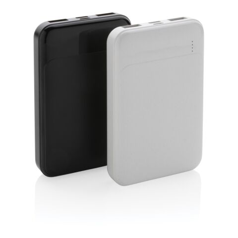 Powerbank RCS 5.000 mAh de plástico reciclado negro | sin montaje de publicidad | no disponible | no disponible