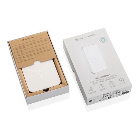 Powerbank 5.000 mah Urban Vitamin Richmond RCS plata | sin montaje de publicidad | no disponible | no disponible