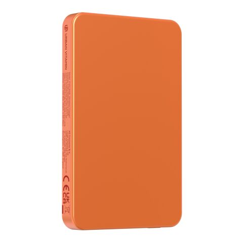 Batería inalámbrica magnética Urban Vitamin Marin 5000 mAh naranja