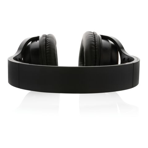 Auriculares Elite inalámbricos plegables RCS y FSC® bambú negro | sin montaje de publicidad | no disponible | no disponible