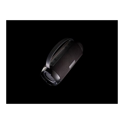Altavoz impermeable 6W Soundboom de plástico reciclado RCS negro | sin montaje de publicidad | no disponible | no disponible