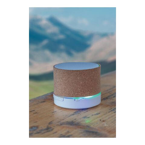 Altavoz inalámbrico FSC® corcho 3W marron | sin montaje de publicidad | no disponible | no disponible