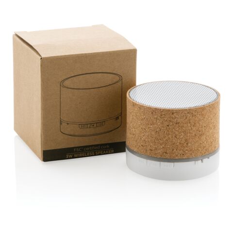Altavoz inalámbrico FSC® corcho 3W marron | sin montaje de publicidad | no disponible | no disponible