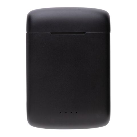 Auriculares solares de plástico reciclado RCS Skywave negro | sin montaje de publicidad | no disponible | no disponible