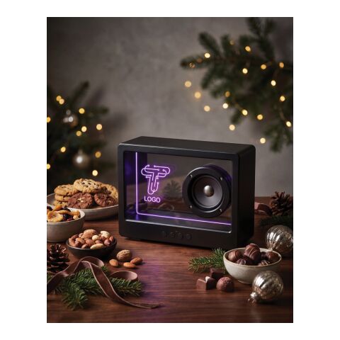 Altavoz inalámbrico Soundclear Transparent 5W negro