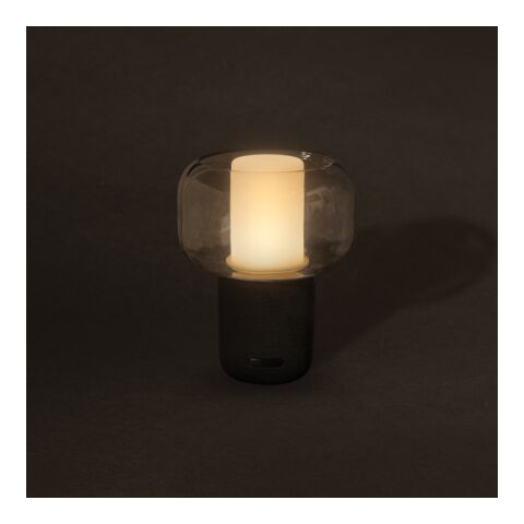 Lámpara altavoz plástico reciclado Lux RCS 10W negro | sin montaje de publicidad | no disponible | no disponible