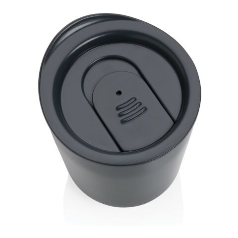 Taza de café antimicrobiana simplista gris | sin montaje de publicidad | no disponible | no disponible