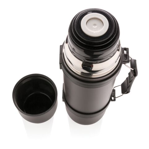 Frasco al vacío con dos tazas Swiss Peak gris | sin montaje de publicidad | no disponible | no disponible | no disponible
