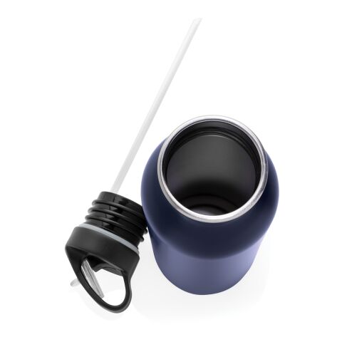 Botella de actividad acero inoxidable Deluxe azul marino | sin montaje de publicidad | no disponible | no disponible | no disponible