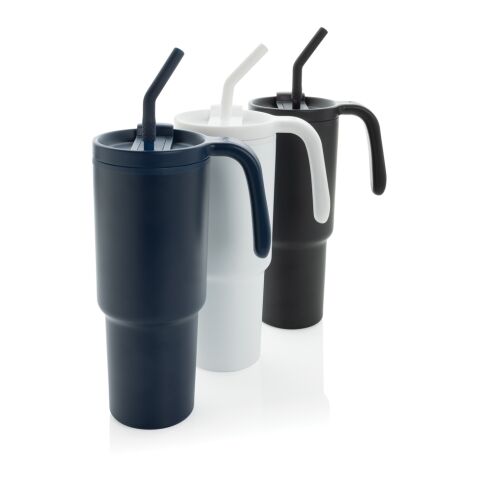 Vaso de acero reciclado certificado Graphic 360 RCS 900ml azul marino | sin montaje de publicidad | no disponible | no disponible
