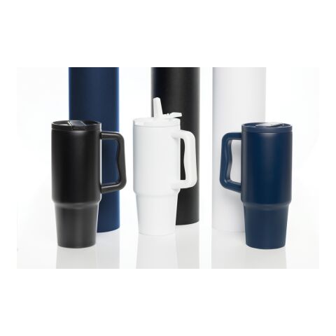 Vaso de acero inoxidable reciclado RCS antigoteo Embrace negro | sin montaje de publicidad | no disponible | no disponible