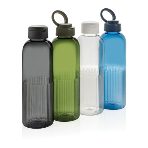Botella de agua antigoteo Ripple RCS RPET con asa 75 ml azul | sin montaje de publicidad | no disponible | no disponible