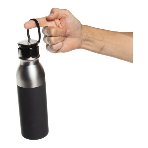 Botella de agua Duoloop RCS de pared simple de 780 ml. negro