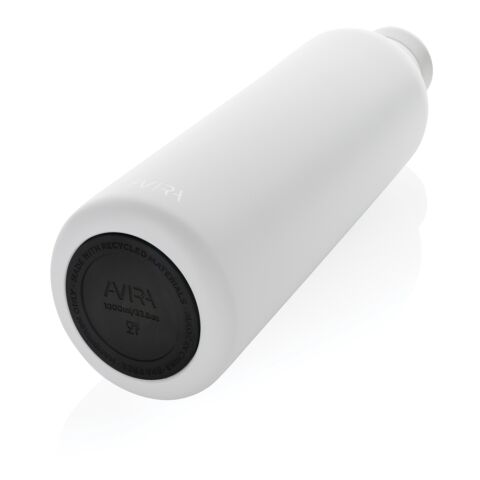 Botella Avira Avior 1L de acero RCS blanco | sin montaje de publicidad | no disponible | no disponible