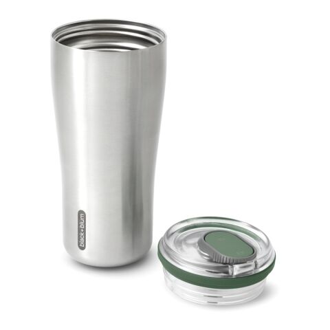 Vaso de viaje aislado Black+Blum 600 ml verde oliva | sin montaje de publicidad | no disponible | no disponible
