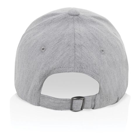 Gorra 6 paneles tejido jaspeado reciclado Milo AWARE™200 gr gris | sin montaje de publicidad | no disponible | no disponible | no disponible
