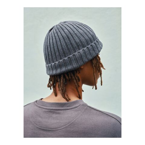 Gorro Kennedi AWARE™ Polylana® con canalé grande gris | sin montaje de publicidad | no disponible | no disponible | no disponible
