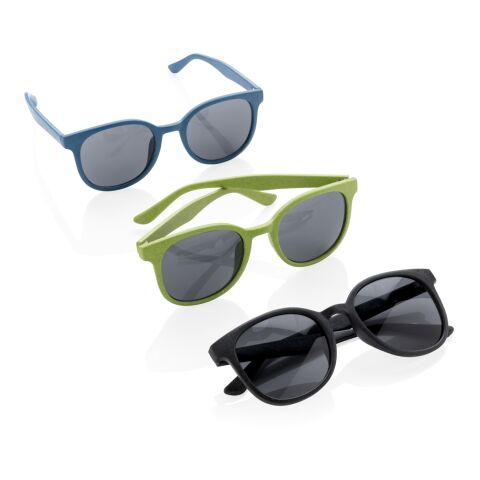 Gafas de sol ECO de fibra de trigo negro | sin montaje de publicidad | no disponible | no disponible